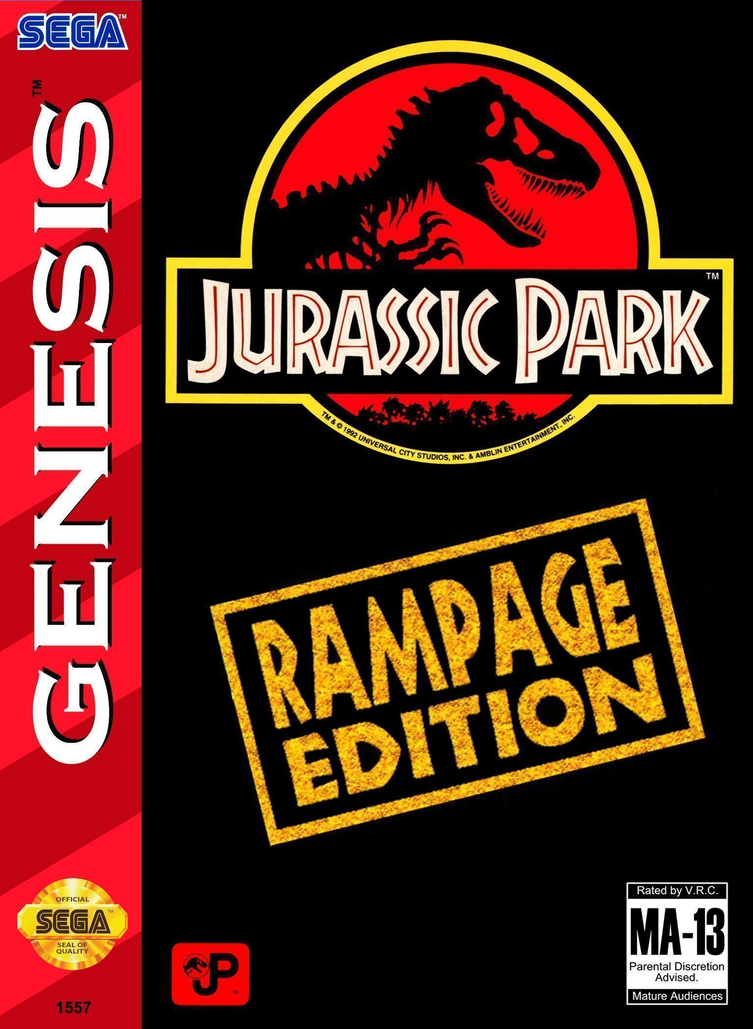 Jurassic Park (Europe) Game Cover